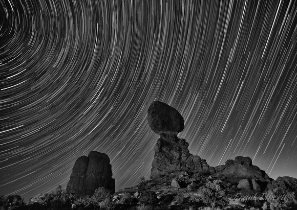 Star Trails-Balanced Rock Canyonlands NP v2